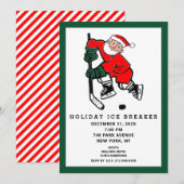 Invitation à la fête de Noël (Devant / Derrière)