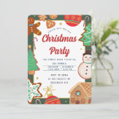 Invitation à la fête de Noël (Debout devant)
