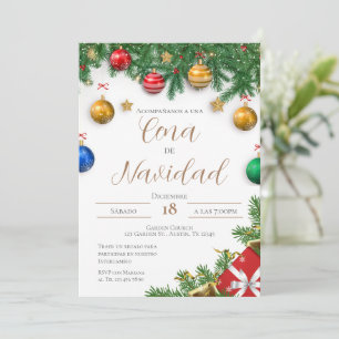 Invitation à la fête de Noël