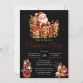 Invitation à la fête de Noël (Devant)