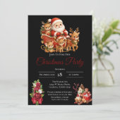 Invitation à la fête de Noël (Debout devant)