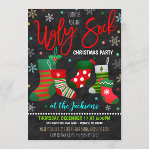 Invitation à la fête de Noël
