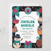 Invitation à la fête de Noël (Devant)
