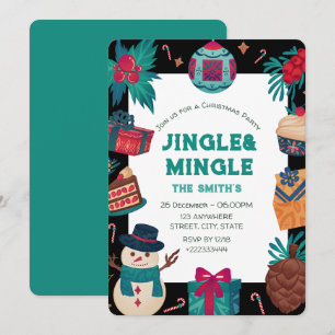 Invitation à la fête de Noël