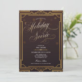 Invitation à la fête de Noël (Debout devant)