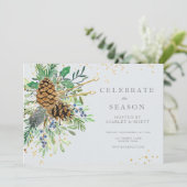 Invitation à la fête de Noël (Debout devant)