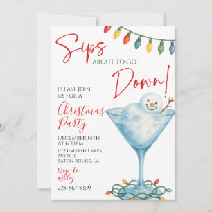 Invitation à la fête de Noël