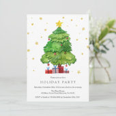 Invitation à la fête de Noël (Debout devant)