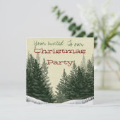 Invitation à la fête de Noël (Debout devant)