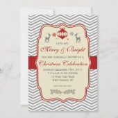 Invitation à la fête de Noël (Devant)