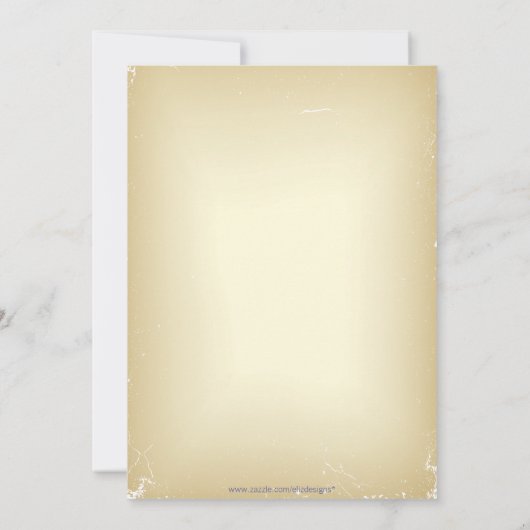 Invitation à la fête de Noël (Dos)