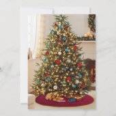 Invitation à la fête de Noël (Dos)