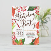 Invitation à la fête de Noël (Debout devant)