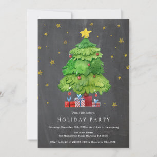 Invitation à la fête de Noël