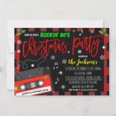 Invitation à la fête de Noël (Devant)