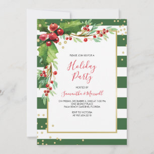 Invitation à la fête de Noël