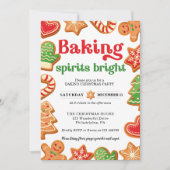 Invitation à la fête de Noël (Devant)