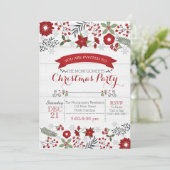 Invitation à la fête de Noël (Debout devant)