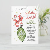 Invitation à la fête de Noël (Debout devant)