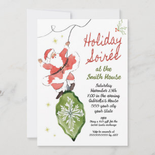 Invitation à la fête de Noël