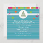 Invitation à la fête de Noël (Devant)