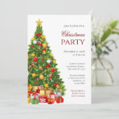 Invitation à la fête de Noël (Debout devant)