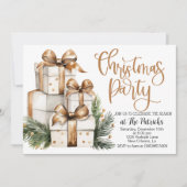 Invitation à la fête de Noël (Devant)