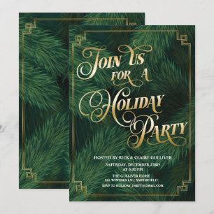 Invitation à la fête de Noël