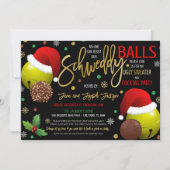 Invitation à la fête de Noël (Devant)