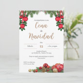 Invitation à la fête de Noël (Debout devant)