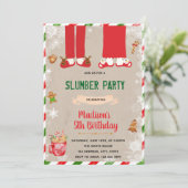 Invitation à la fête de Noël (Debout devant)