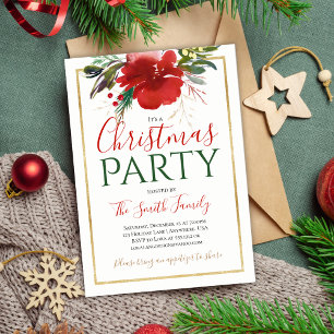 Invitation à la fête de Noël