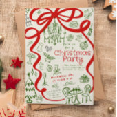 Invitation à la fête de Noël