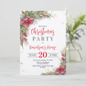 Invitation à la fête de Noël (Debout devant)