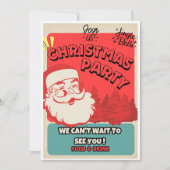 Invitation à la fête de Noël (Devant)