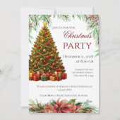 Invitation à la fête de Noël (Devant)