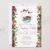 Invitation à la fête de Noël (Devant)