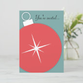 Invitation à la fête de Noël (Debout devant)