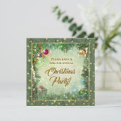 Invitation à la fête de Noël (Debout devant)