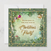 Invitation à la fête de Noël (Devant)