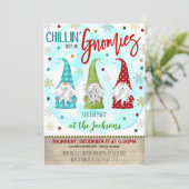 Invitation à la fête de Noël (Debout devant)