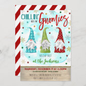 Invitation à la fête de Noël (Devant / Derrière)