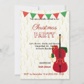 Invitation à la fête de Noël (Devant)