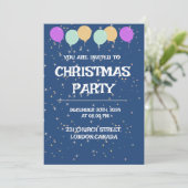 INVITATION À LA FÊTE DE NOËL (Debout devant)