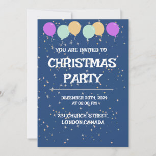 INVITATION À LA FÊTE DE NOËL