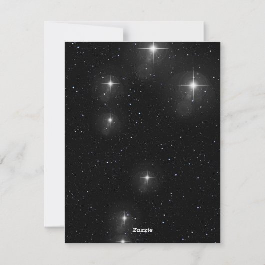 Invitation à la fête de Noël (Dos)