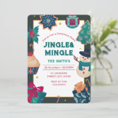 Invitation à la fête de Noël (Debout devant)