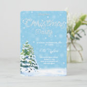 Invitation à la fête de Noël (Debout devant)