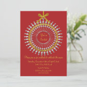 Invitation à la fête de Noël (Debout devant)