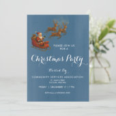 Invitation à la fête de Noël (Debout devant)